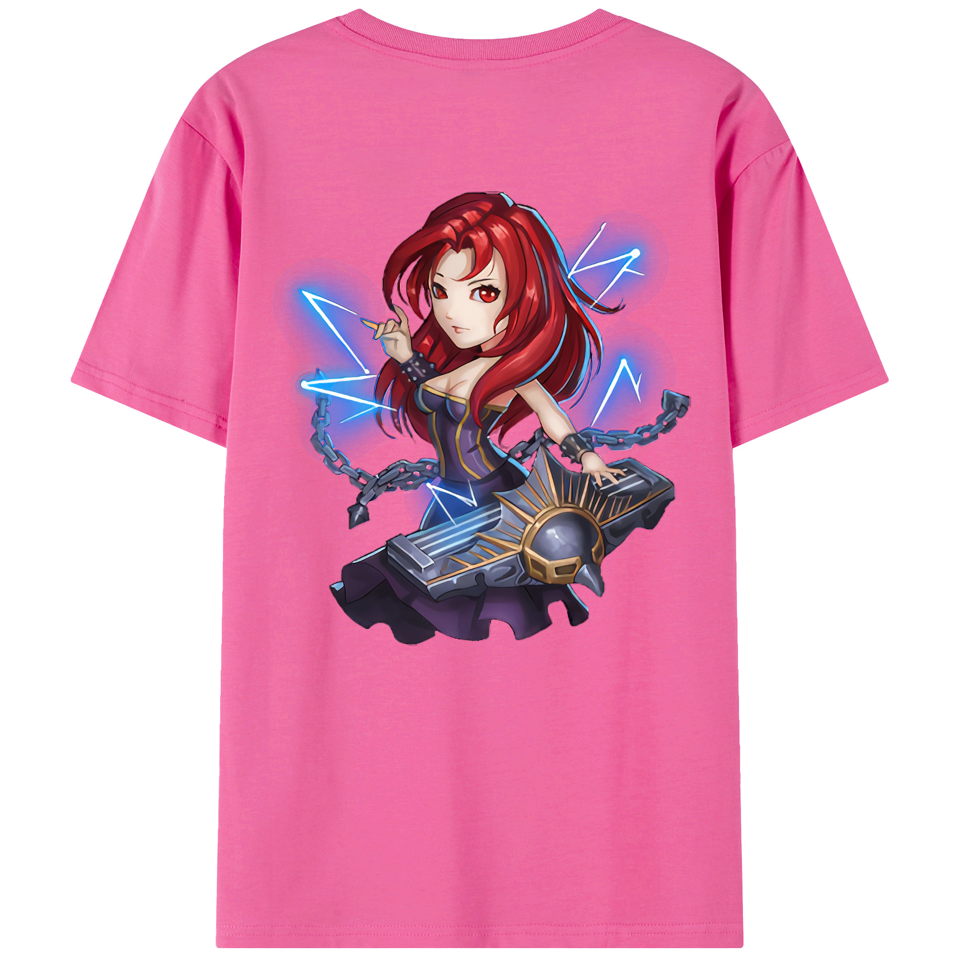 リーグ・オブ・レジェンド League of Legends LOL レディース半袖Tシャツ(バックプリント)